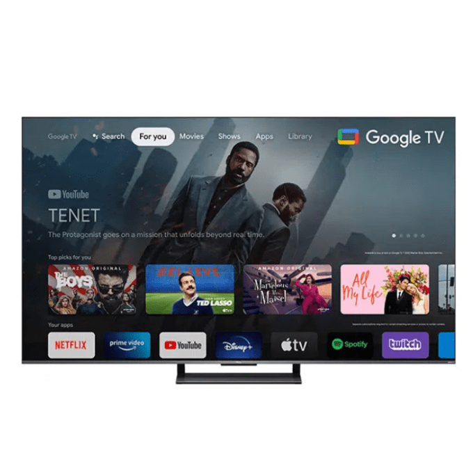 TCL 55" 4K QLED 144Hz TV with Google TV and Game Master Pro - 55C735K - Image 2
